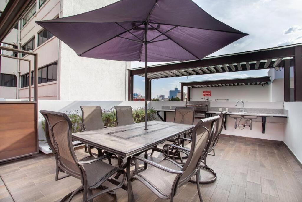 Corazon De Condesa 3 Departamentos - 200Mbps Wifi, Roof, Gym Aparthotel Kota Meksiko Bagian luar foto