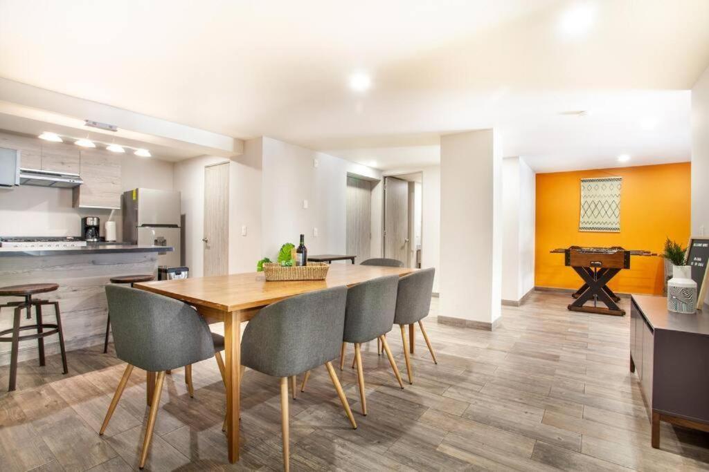 Corazon De Condesa 3 Departamentos - 200Mbps Wifi, Roof, Gym Aparthotel Kota Meksiko Bagian luar foto