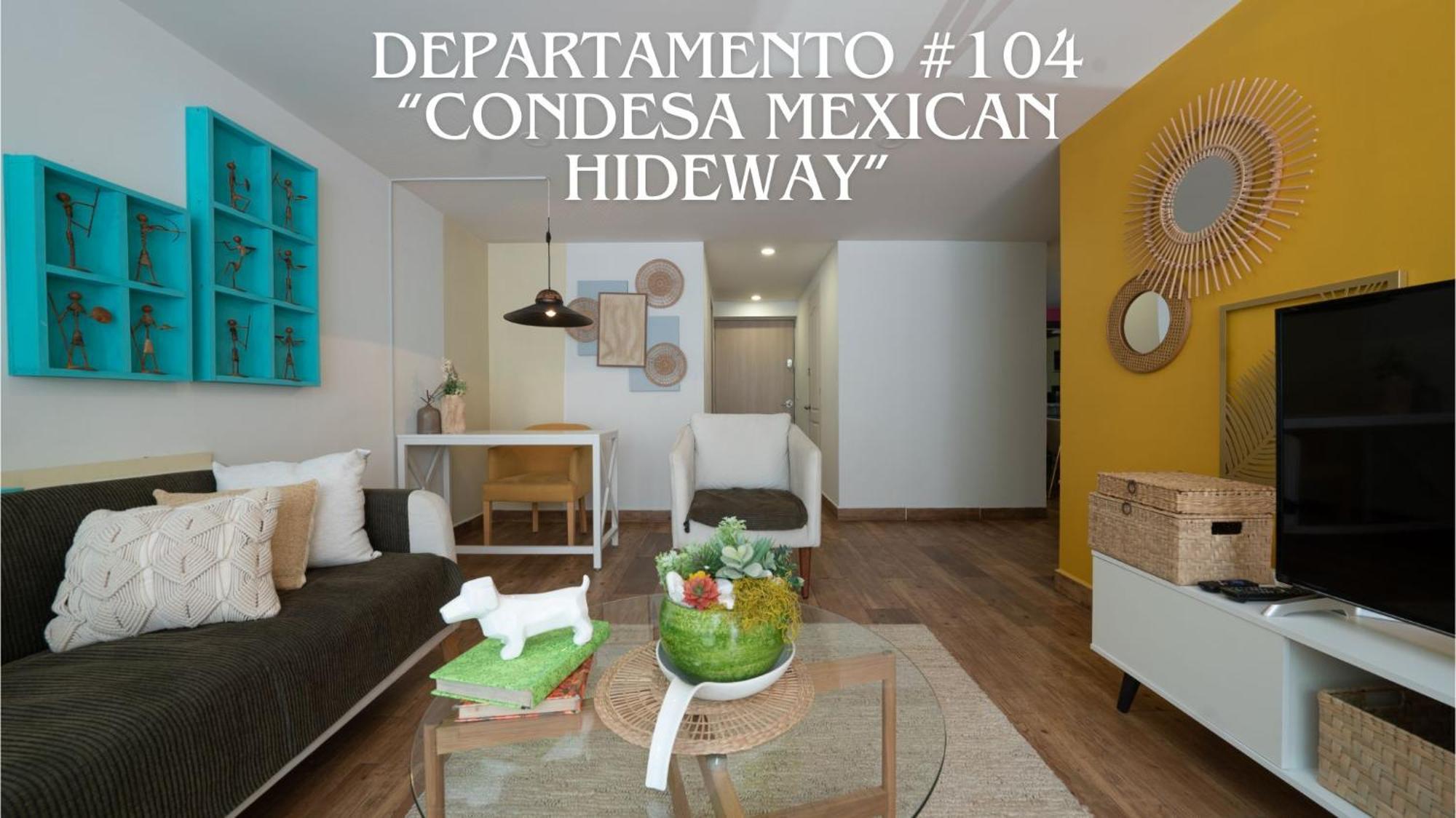 Corazon De Condesa 3 Departamentos - 200Mbps Wifi, Roof, Gym Aparthotel Kota Meksiko Bagian luar foto