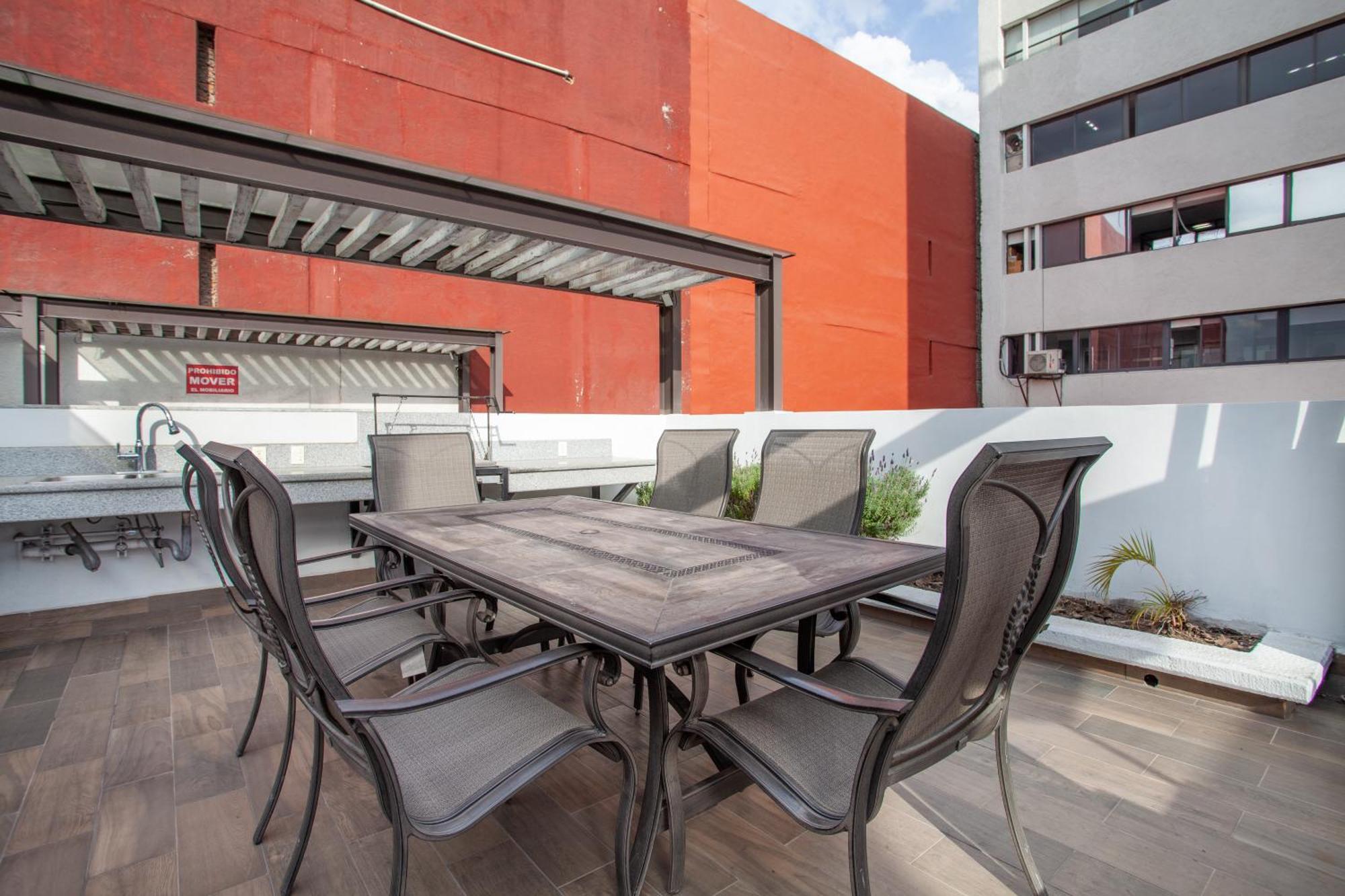 Corazon De Condesa 3 Departamentos - 200Mbps Wifi, Roof, Gym Aparthotel Kota Meksiko Bagian luar foto