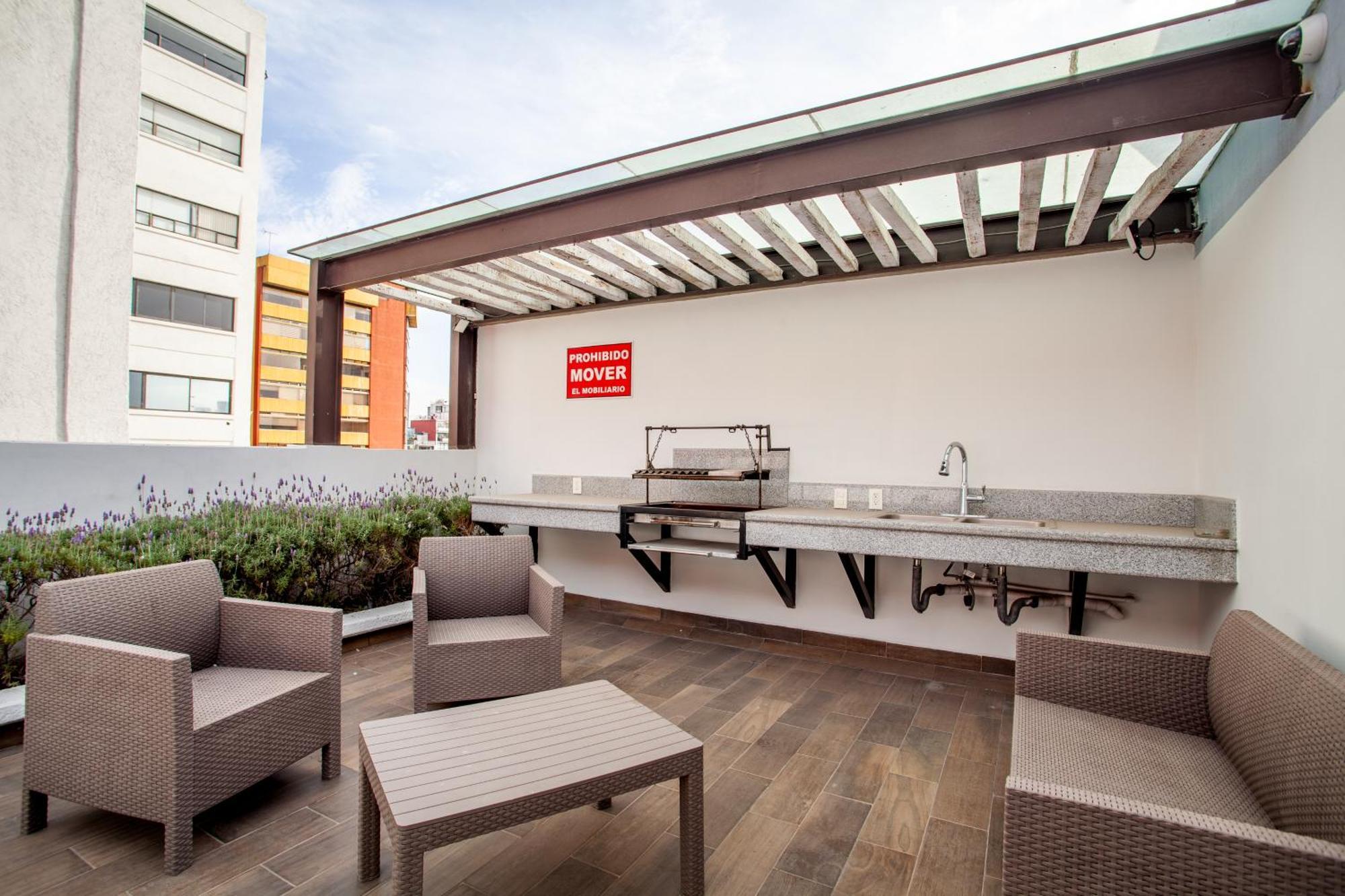 Corazon De Condesa 3 Departamentos - 200Mbps Wifi, Roof, Gym Aparthotel Kota Meksiko Bagian luar foto